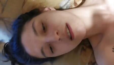 Finally Eat My Boyfriend's Friend's Cock, He Cums on My Face