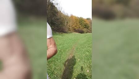 Stripping naked the ass