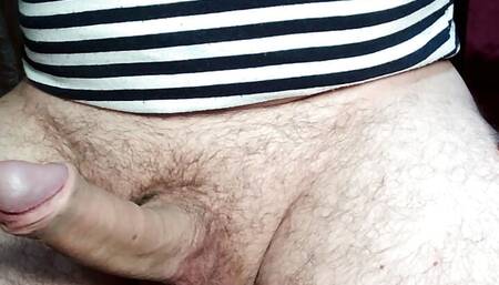 The sperm flowed down the balls