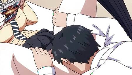 Horny Stepsister Shares Room With Classmate But Wants Cock For Exchange - Hentai