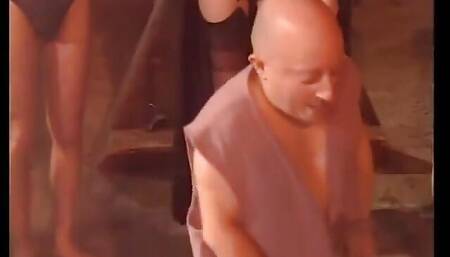 Blonde Beauty Nikki Anderson Was Invited as Special Guest During Strange Enigmatic Ritual