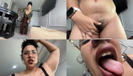 Cinicluu Giantess Desires with big ass wet pussy and smelly armpits are a lovely fantasy for tiny small men MP4 720P