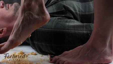 All you deserve is the crumbs off my feet bitch