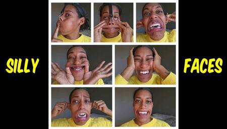 Silly faces wank bank