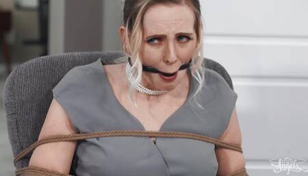 TRANS ANGELS - Pierce And Emma Rose Tie Up His Wife Lily Lovecraft To Watch Them Fuck, But She Seems To Like It