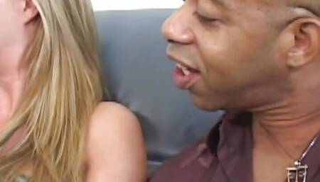 Busty Aline is a Horny BBC Threesome Queen