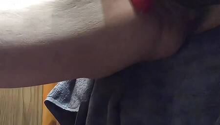 anal pussy bbc dildo play