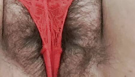 The rubbing of the panties on the vagina is orgasmic. Very hard.