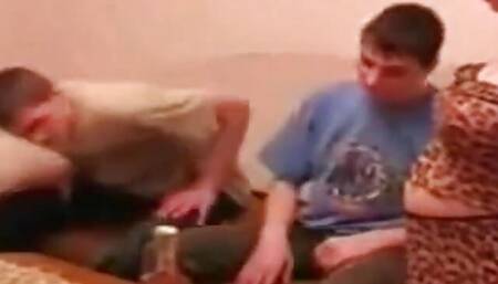 Gangbang Archibe - Red hair wife