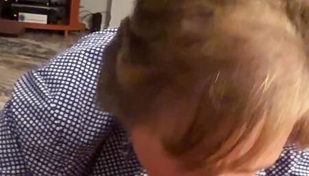 Val Sucks Her Boy Toy's Cock