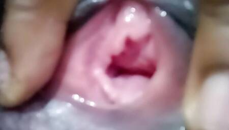 Tight pussy up close