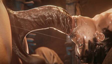 Lara Croft: EXTREME HARDCORE Deepthroat - TOTAL FUTA Domination (2024)