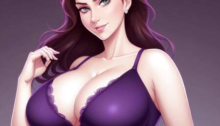 Big ass stepmom agrees to share bed with stepson Angel Cruz & Sarah Black