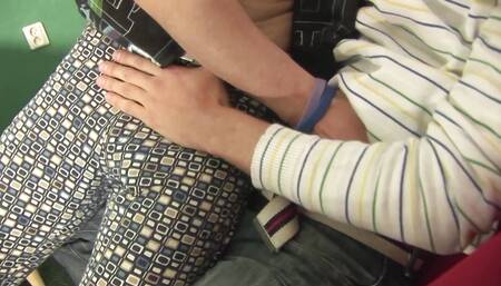 Sexy hard cocked guys moan having anal sex