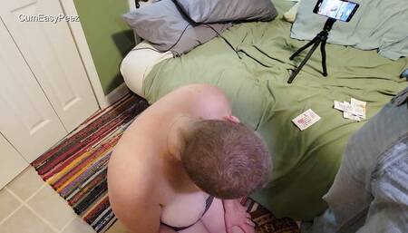 Liza Sucks His Dick Until He Cums on Her Face