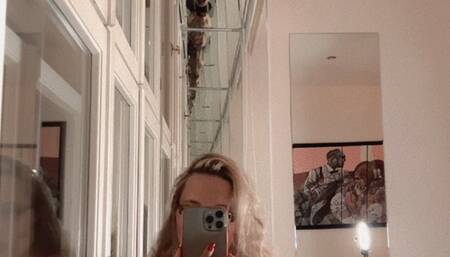 Look in front of the mirror