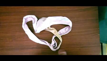 Cumming on Amanda's Dirty Panties Part 2