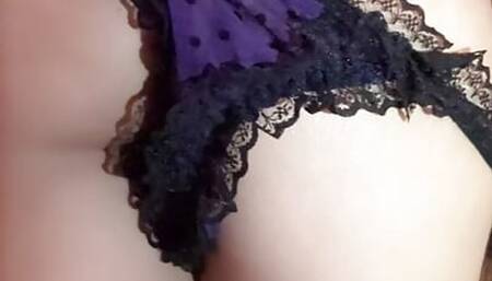 Asian girl strips & plays with her pussy.