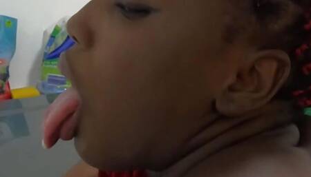 At The Party Black Girl Snuck Downstairs To Fuck In The Laundry Area Against Her Boss Basement Wall - Mastermeat1