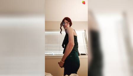 Barry butt green pants jizz and piss