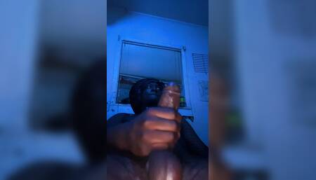 Jerking Off With My Cock Rings On & While Cumming All Over The Place Just So I Can Taste My Cum