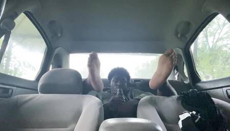 Os In My Car Listenin To Gay Parody Songs While Jerking Off Moanin & Using My Pre Cum To Finger My Boipussy & Nuttin At The End