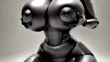 You Will Not Hold With This Sex Robot Model With Huge Tits - AI