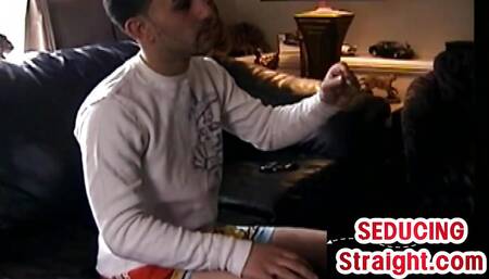 Real vintage str8 1st time gets gay oral by his neighbor
