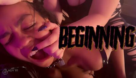 Part 3: Birthday Gash (BEGINNING) [4K] (Lesbian Domination, Strap On) | Lady Vi, Goddess Nyx and Sinful Little Minx