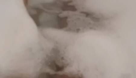Sensual Bubble Bath Boundaries: Melanin Goddess Dominates with Feet Fetish Worship