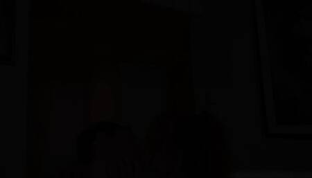 Luna Light gives her cuckold husband the perfect snowball