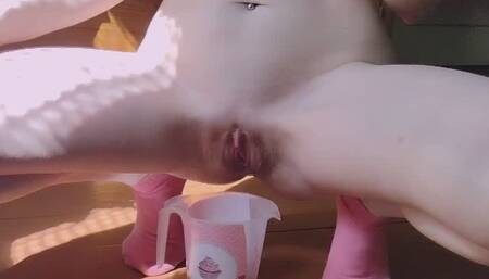 My homemade kinky pissing