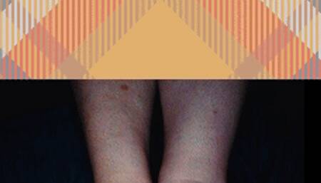 Adorable perfect feet of Samantha 38g with pink toe nail polish