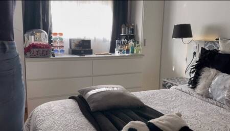 Big ass in jeans farts amazing