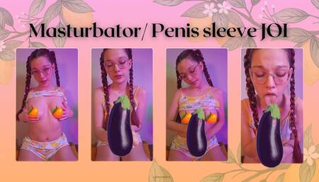 (DUTCH) Penis sleeve masturbator JOI