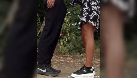 Dick hunting on the road