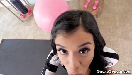 Busty Savannah Sixx receiving big dick