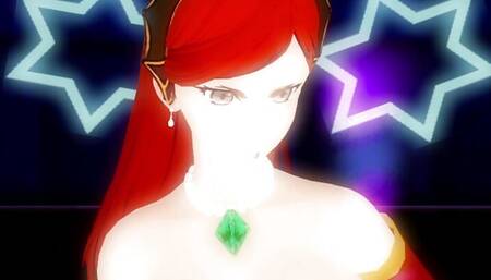 Mushoku Tensei Hilda Boreas Sexy Striptease Dance