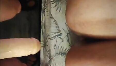 Double Penetration with Strap-on for Sexy BBW MILF!