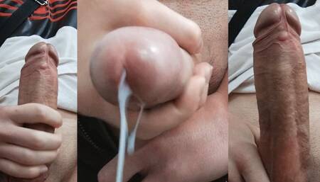No one at WORK, so I PULL MY COCK OUT and MASTURBATE!