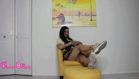 Black Friday Beige Sneakers