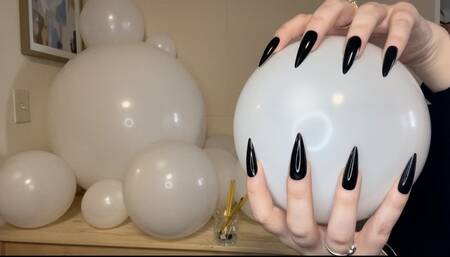 Clearing your balloons off my desk