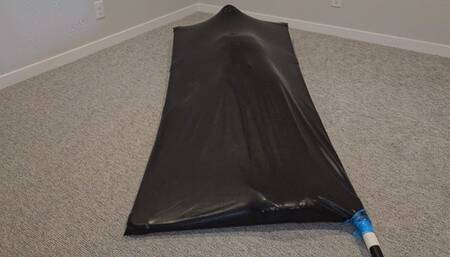 Latex Vacbed Gay Tease