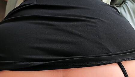 How Fuck Stepmom? Panties Aside, Lubricate Hole, Fuck Her Big Juicy Ass