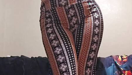 Solo Strip and Masturbation: Fingering Both Holes to an Intense Orgasm