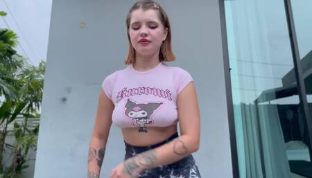 Eighteen Year Old Step Sister Did Yoga but got Fucked