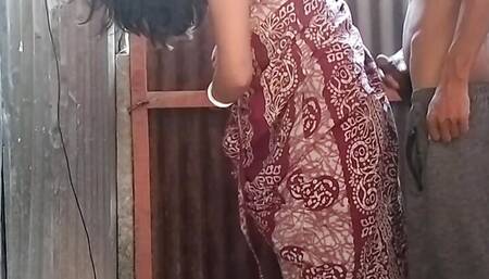 Desi Village real wife chudai in outdoor doggystyle fuck