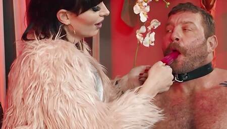 TRANS ANGELS - Colby Can't Resist Natalie Mars When She Suddenly Starts Sucking His Cock, Making Him Hard And Ready