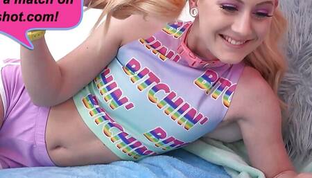 Aubrey Marie Loves Being Her Tattooed Boyfriend's Fucktoy!