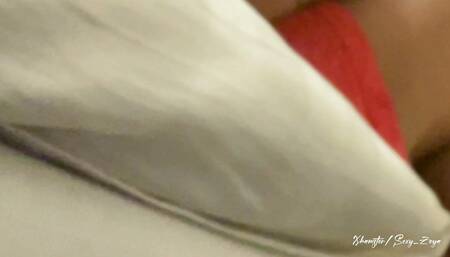 After long time we have sex in home and video got leave by telegram